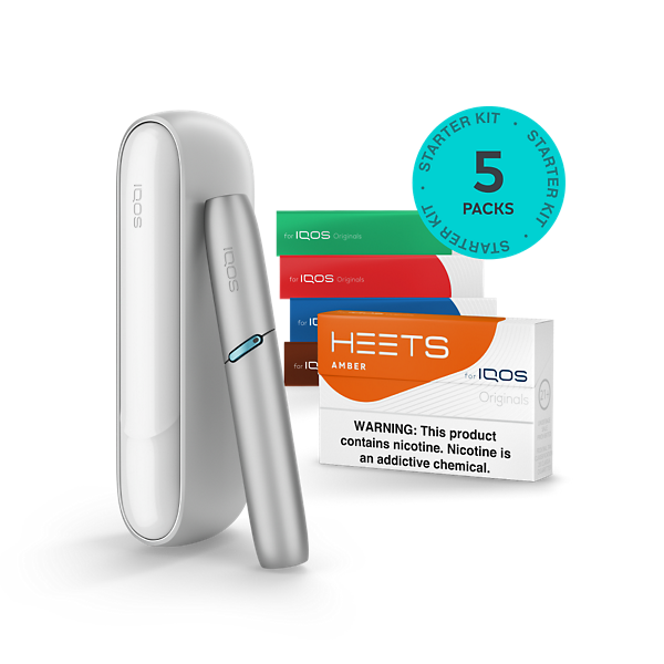 Buy IQOS ORIGINALS Flavor Starter Pack Online (Silver) | IQOS USA